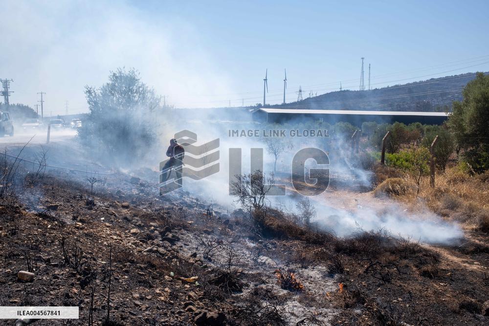 Izmir Wildfires - Turkey