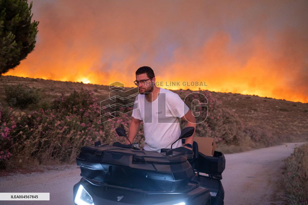 Izmir Wildfires - Turkey