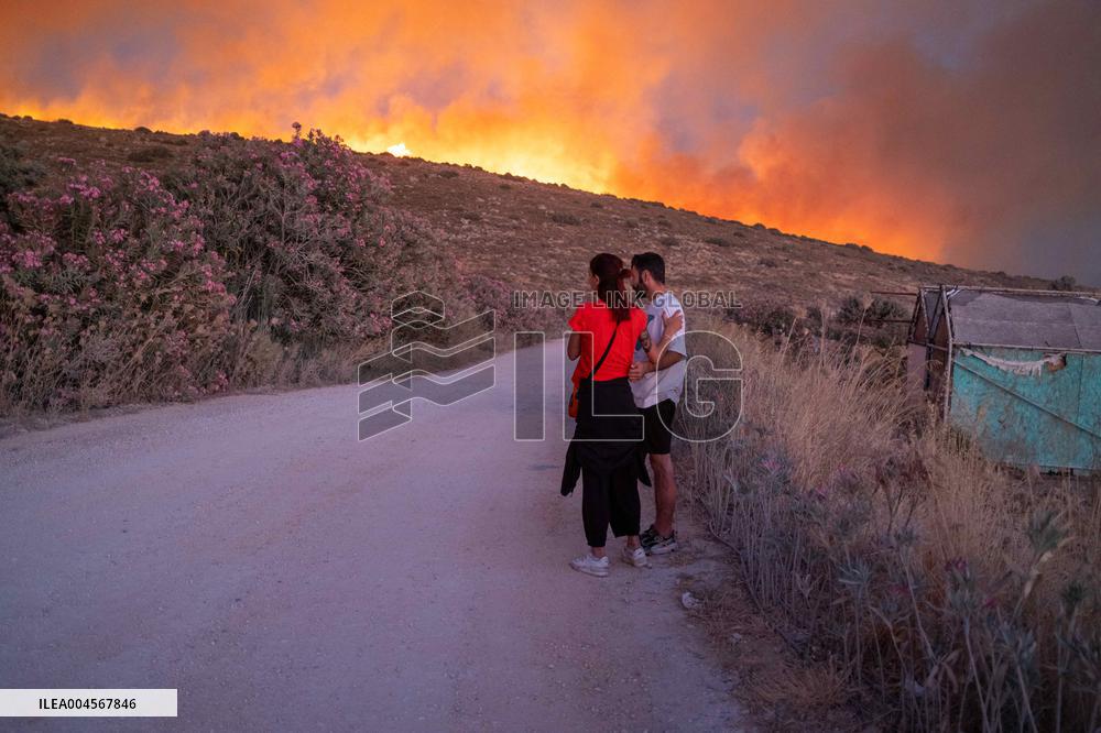 Izmir Wildfires - Turkey