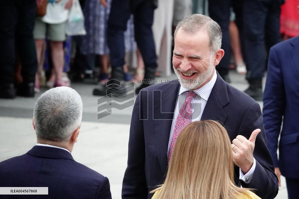 The King Presides The Opening of the Spain-US Forum - Santander