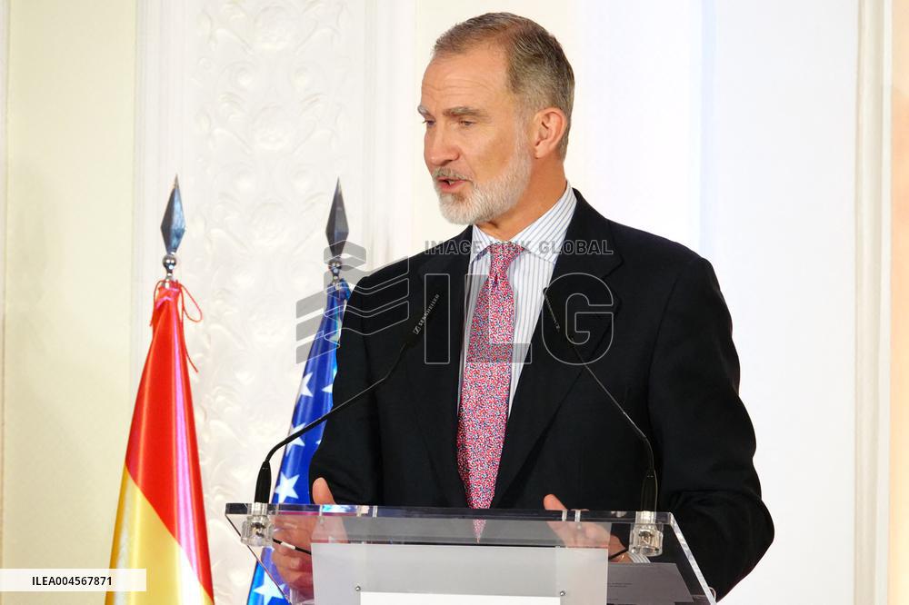 The King Presides The Opening of the Spain-US Forum - Santander