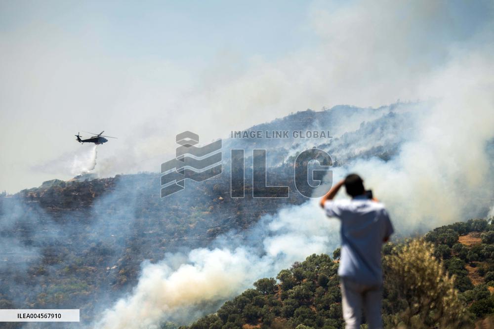 Izmir Wildfires - Turkey