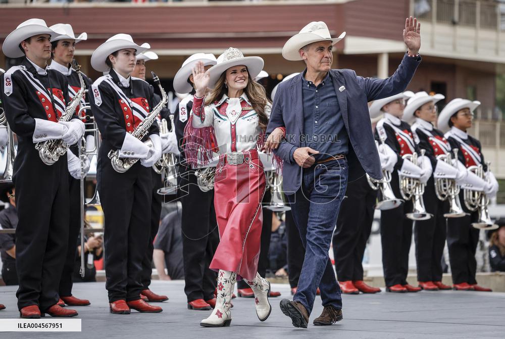 PM Mark Carney At Calgary Stampede - Canada