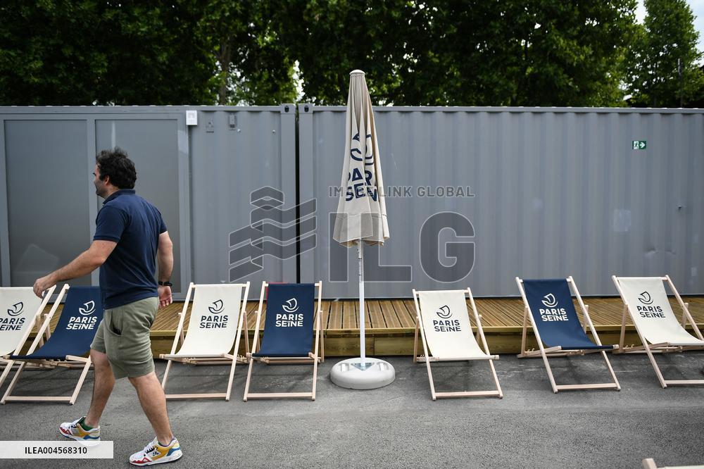 Opening Day Of The Grenelle Seine Bathing Site - Paris