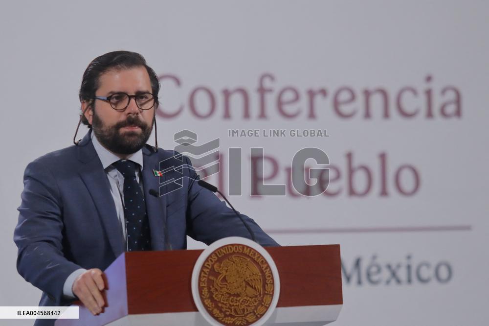 President Claudia Sheinbaum Holds Briefing - Mexico