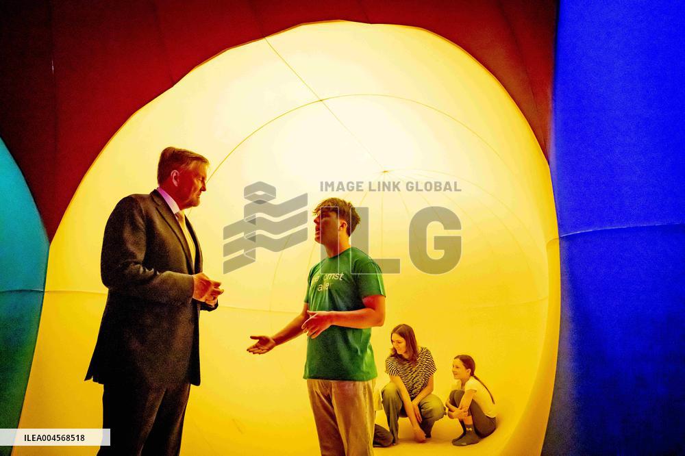 The King Celebrates Twenty Years Of The Young Academy - Amsterdam