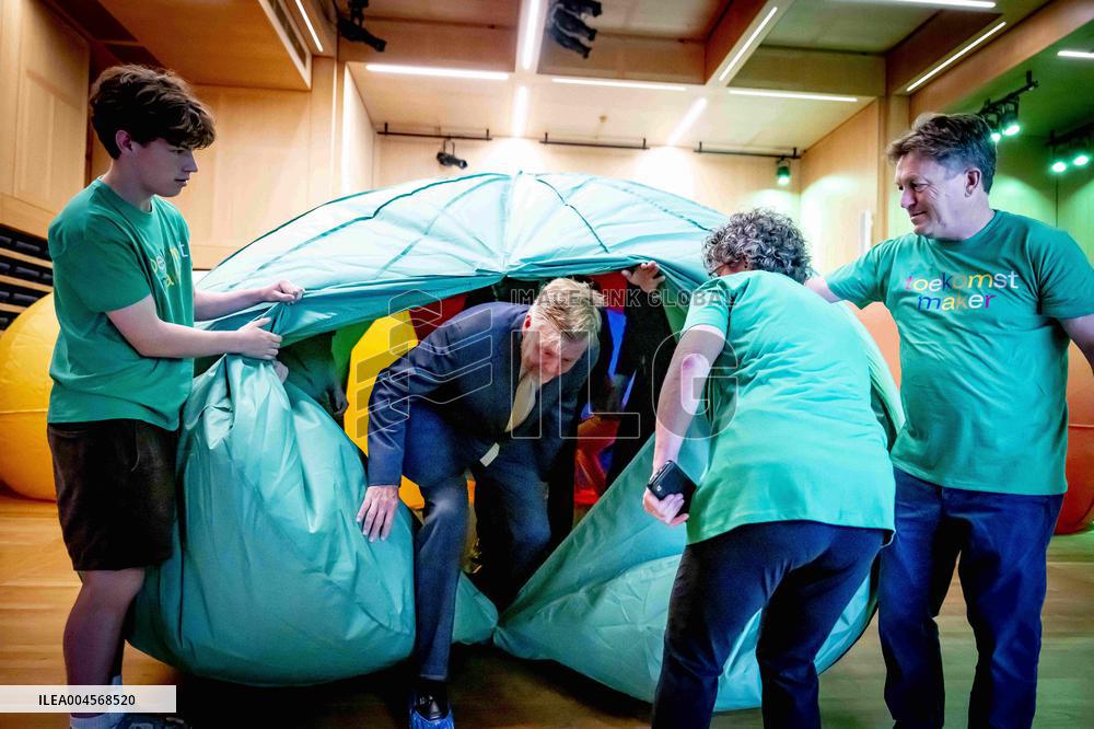 The King Celebrates Twenty Years Of The Young Academy - Amsterdam