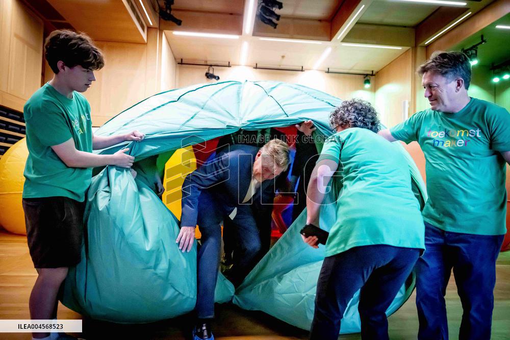 The King Celebrates Twenty Years Of The Young Academy - Amsterdam