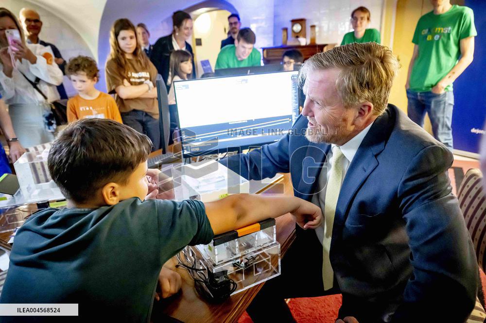 The King Celebrates Twenty Years Of The Young Academy - Amsterdam