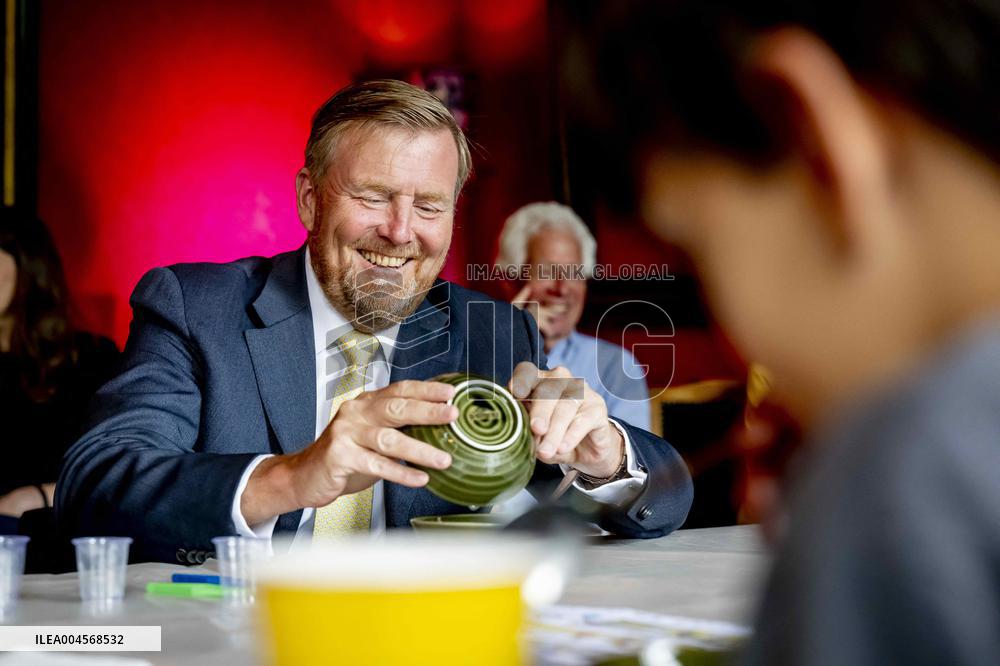 The King Celebrates Twenty Years Of The Young Academy - Amsterdam