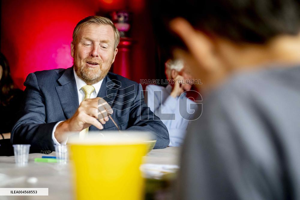 The King Celebrates Twenty Years Of The Young Academy - Amsterdam