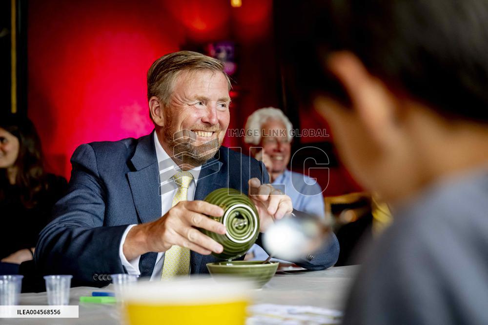 The King Celebrates Twenty Years Of The Young Academy - Amsterdam