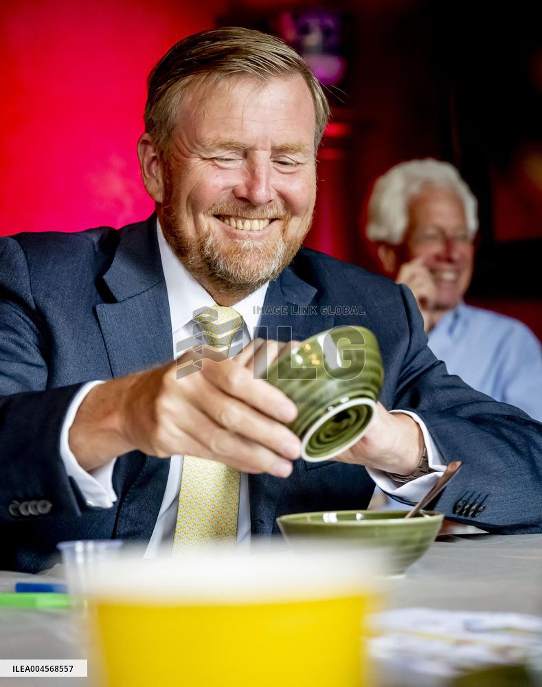 The King Celebrates Twenty Years Of The Young Academy - Amsterdam