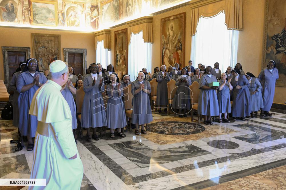 Pope Leo XIV Receives in Private Audience - Vatican