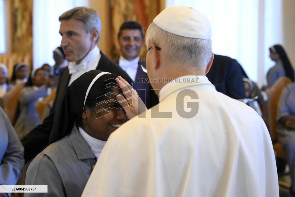 Pope Leo XIV Receives in Private Audience - Vatican