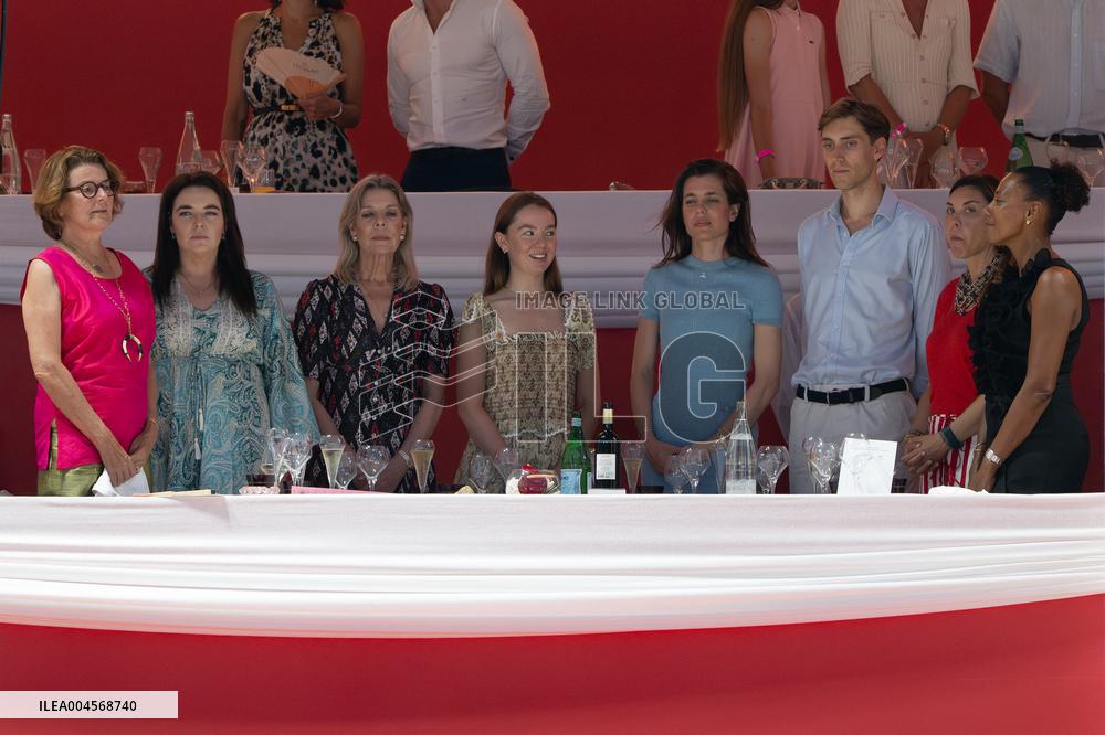 NO TABLOIDS -  Royals At The Longines Jumping International of Monte-Carlo