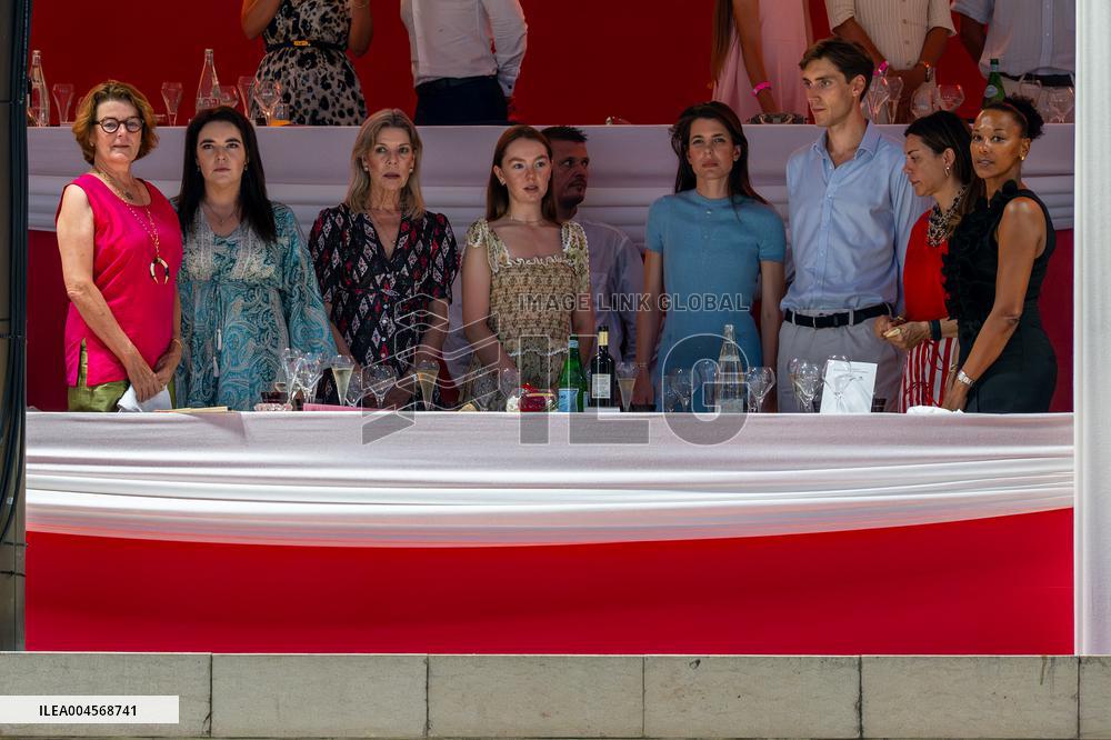 NO TABLOIDS -  Royals At The Longines Jumping International of Monte-Carlo