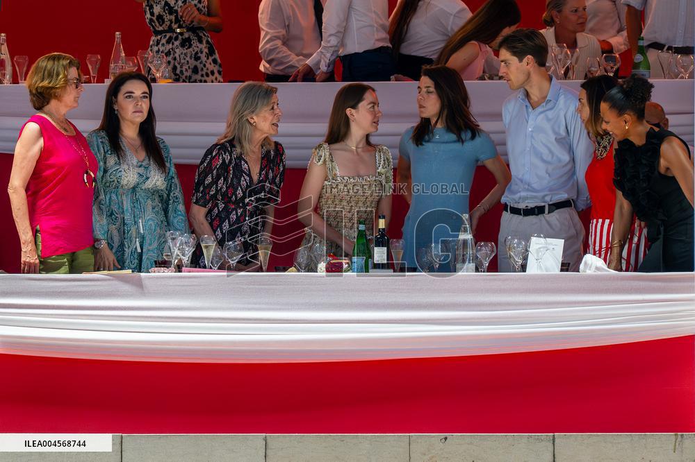 NO TABLOIDS -  Royals At The Longines Jumping International of Monte-Carlo