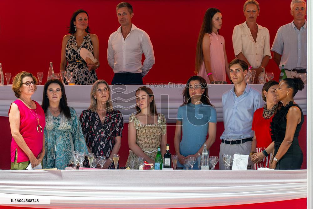 NO TABLOIDS -  Royals At The Longines Jumping International of Monte-Carlo