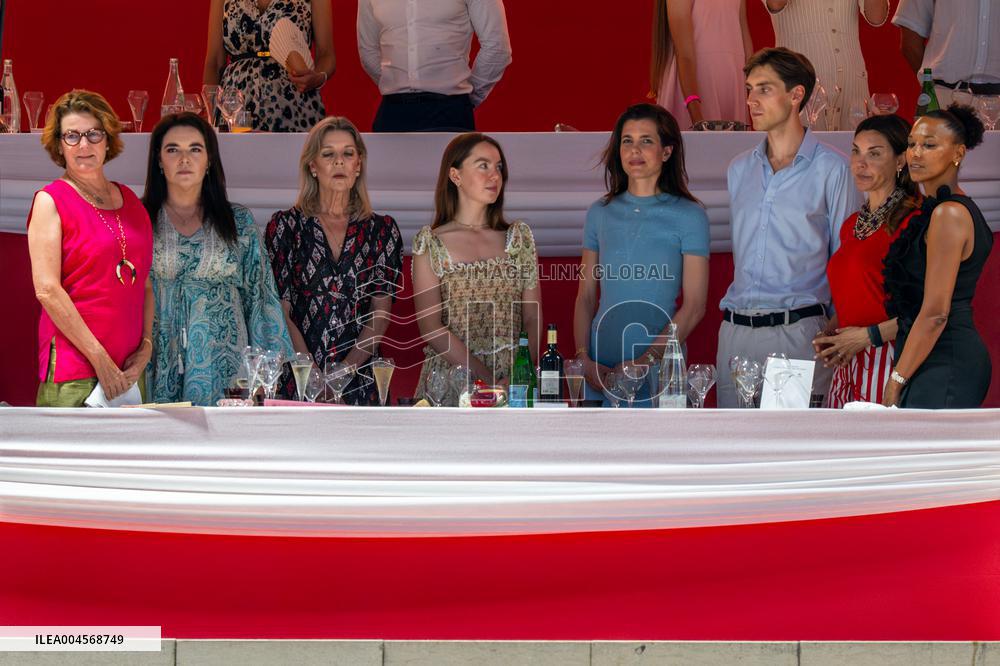 NO TABLOIDS -  Royals At The Longines Jumping International of Monte-Carlo