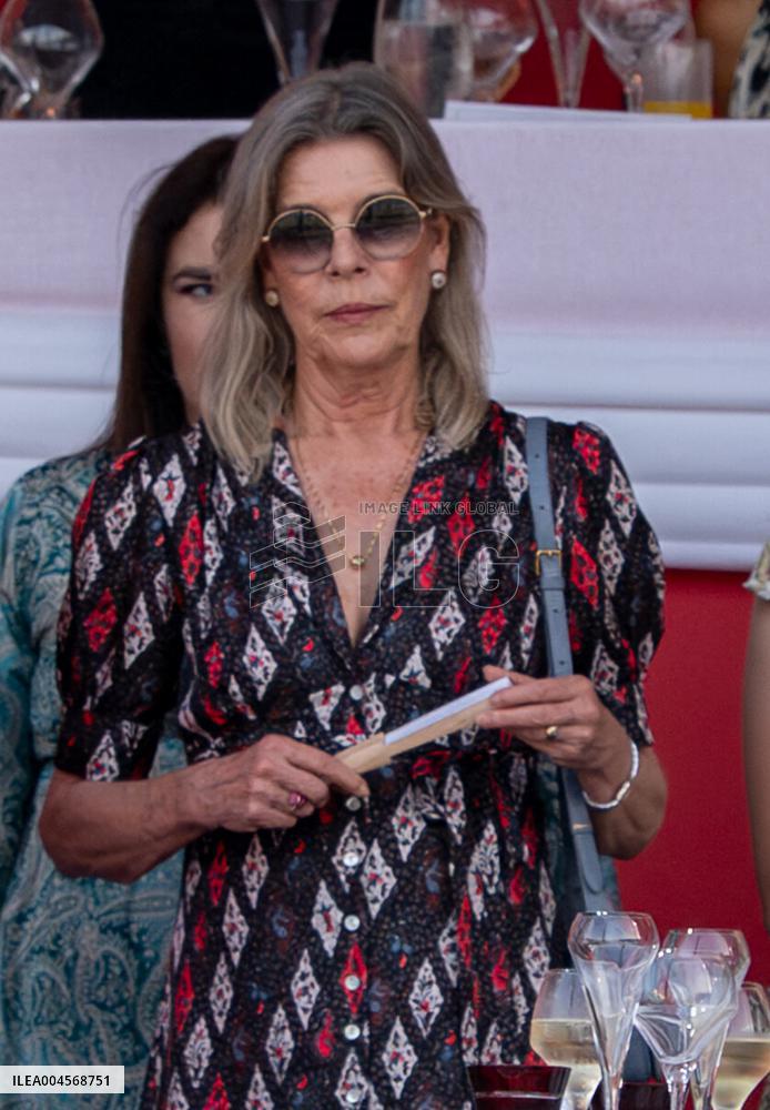 NO TABLOIDS -  Royals At The Longines Jumping International of Monte-Carlo