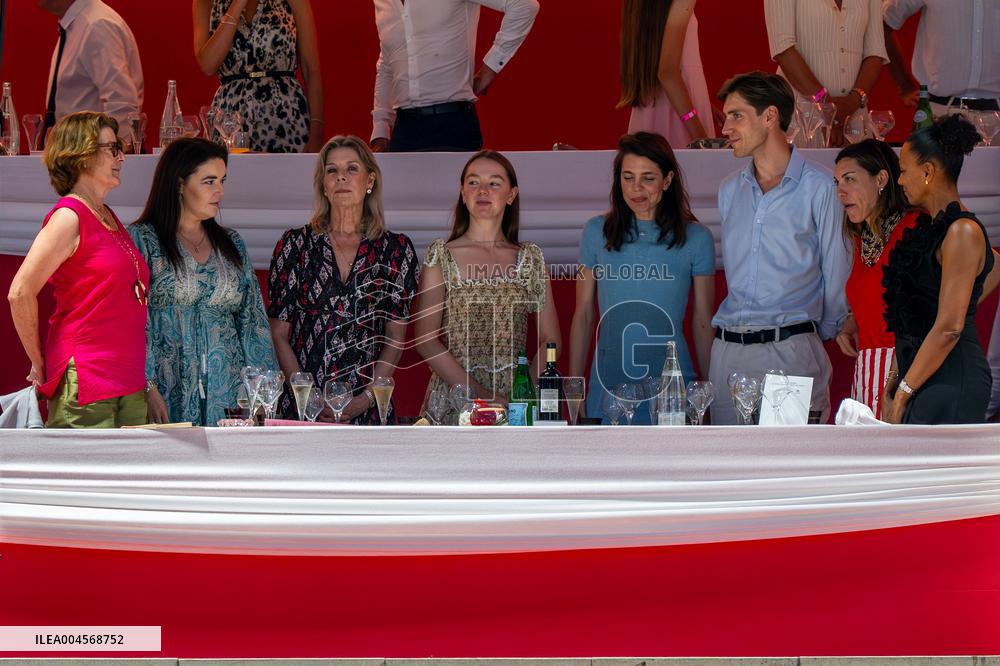 NO TABLOIDS -  Royals At The Longines Jumping International of Monte-Carlo