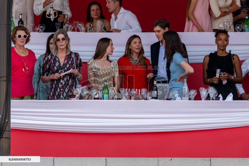 NO TABLOIDS -  Royals At The Longines Jumping International of Monte-Carlo