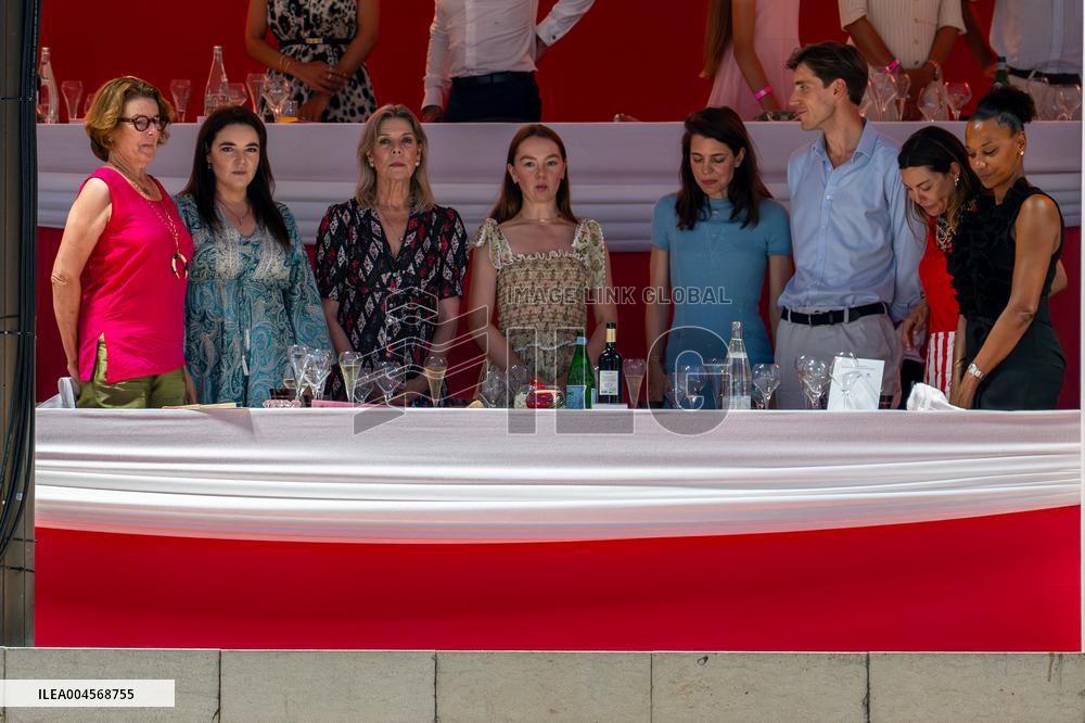 NO TABLOIDS -  Royals At The Longines Jumping International of Monte-Carlo