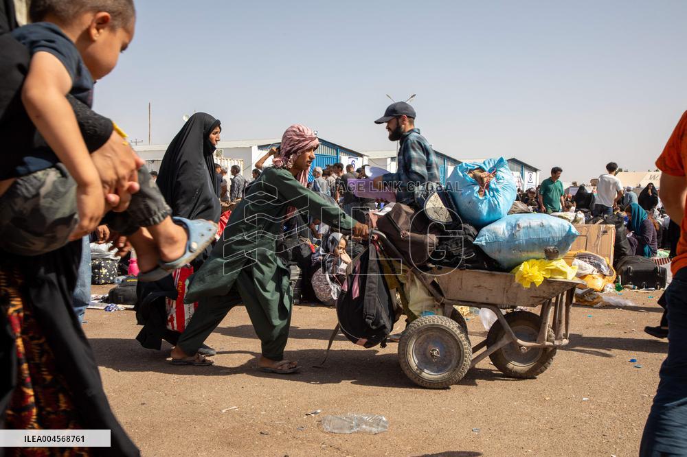 Expulsion of Afghans from Iran - Herat