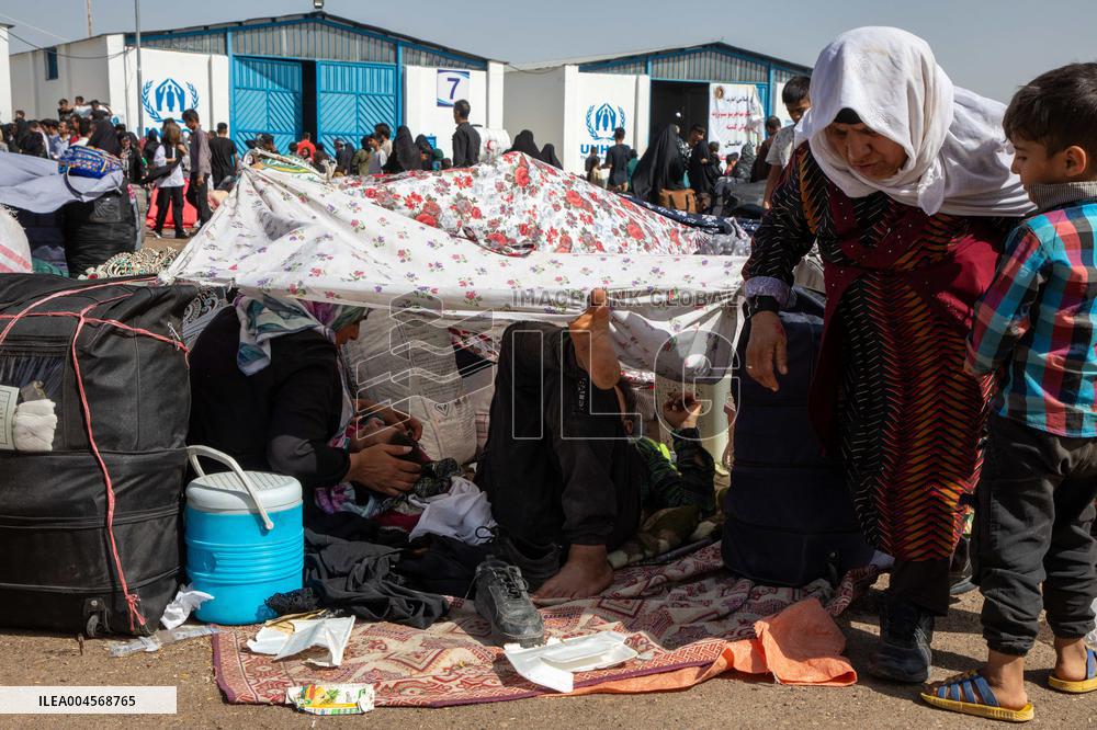 Expulsion of Afghans from Iran - Herat