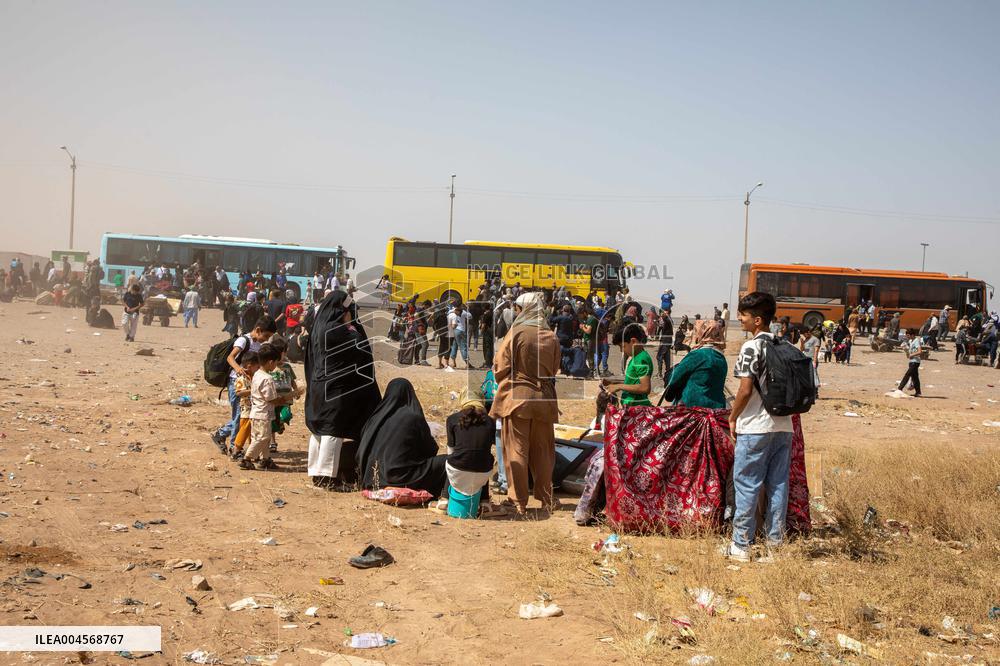 Expulsion of Afghans from Iran - Herat