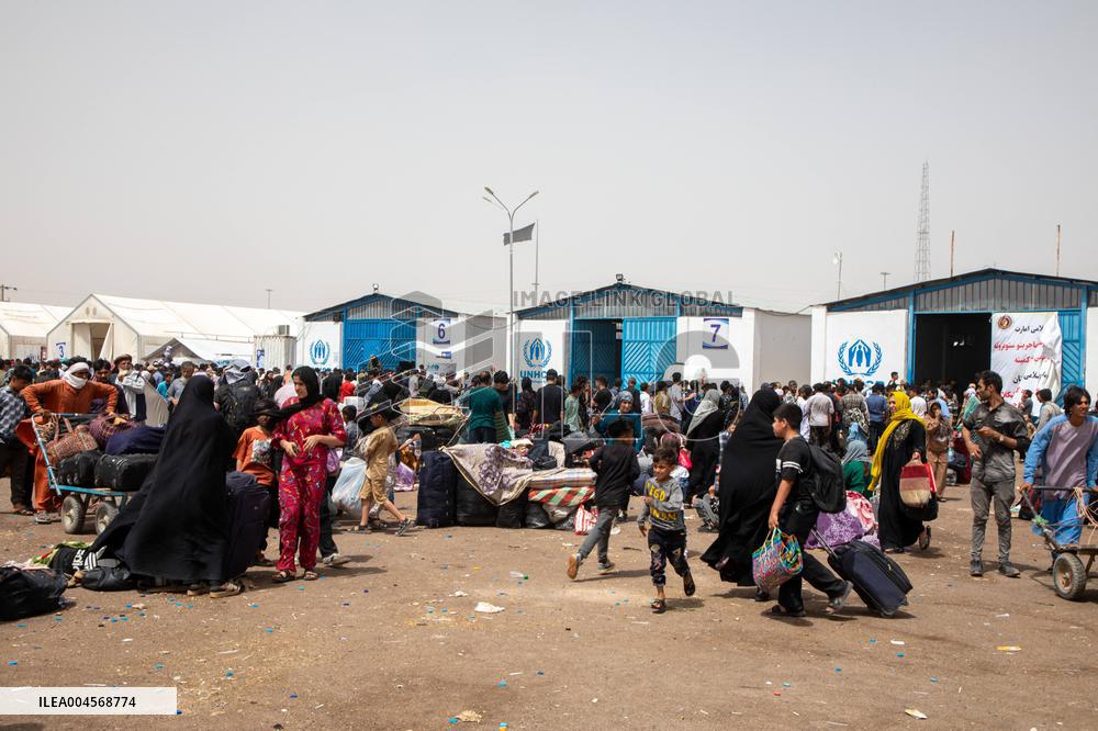 Expulsion of Afghans from Iran - Herat