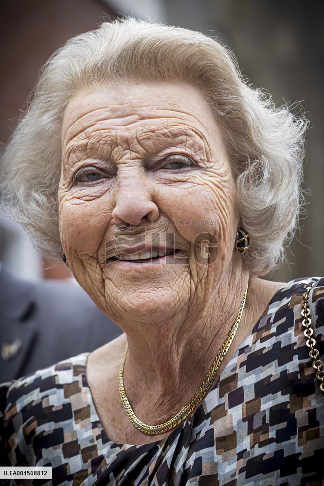 Princess Beatrix At 60th Anniversary Of Foundation For Horse Riding For Disabled People - The Hague