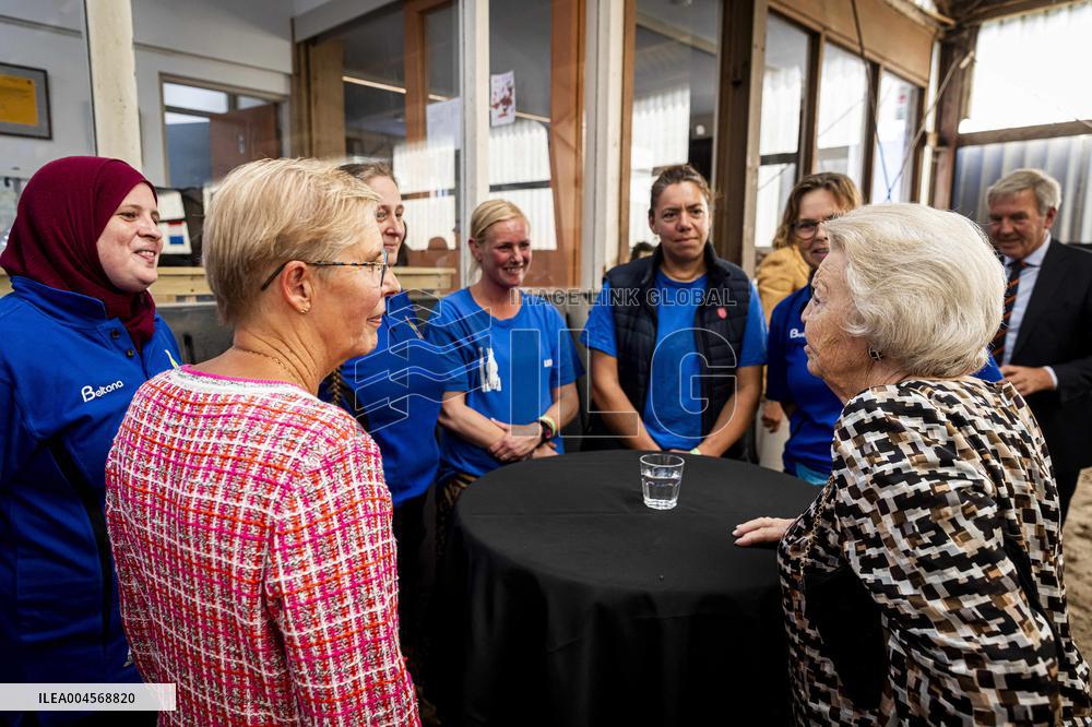 Princess Beatrix At 60th Anniversary Of Foundation For Horse Riding For Disabled People - The Hague