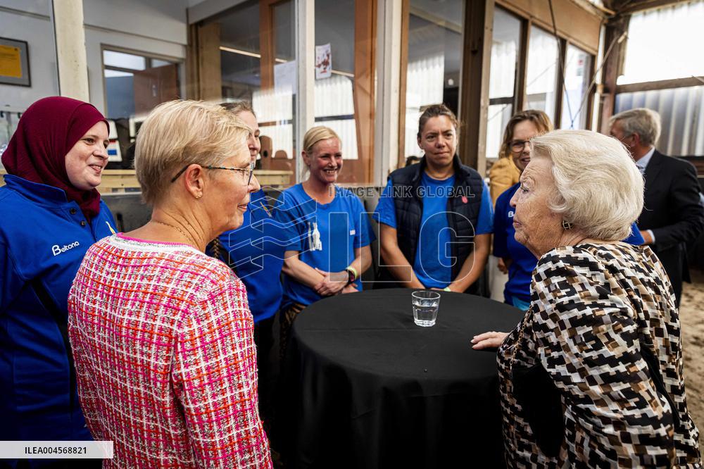 Princess Beatrix At 60th Anniversary Of Foundation For Horse Riding For Disabled People - The Hague