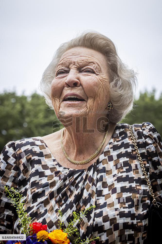 Princess Beatrix At 60th Anniversary Of Foundation For Horse Riding For Disabled People - The Hague