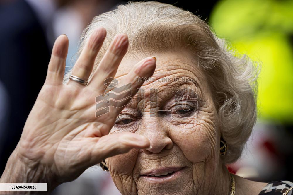 Princess Beatrix At 60th Anniversary Of Foundation For Horse Riding For Disabled People - The Hague