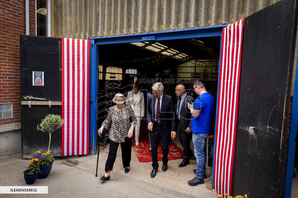 Princess Beatrix At 60th Anniversary Of Foundation For Horse Riding For Disabled People - The Hague