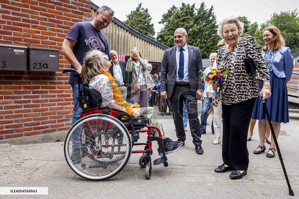 Princess Beatrix At 60th Anniversary Of Foundation For Horse Riding For Disabled People - The Hague