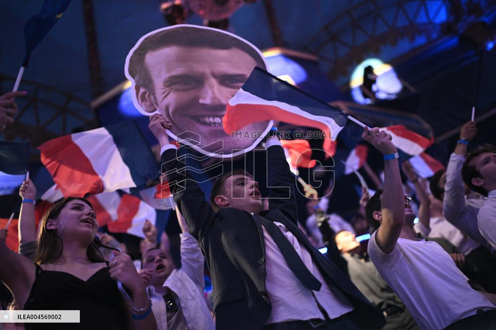 Emmanuel Macron At 10th Anniversary Of Jeunes Avec Macron - Paris
