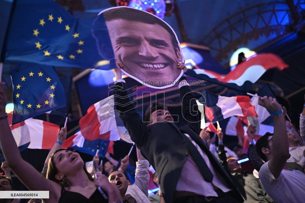 Emmanuel Macron At 10th Anniversary Of Jeunes Avec Macron - Paris