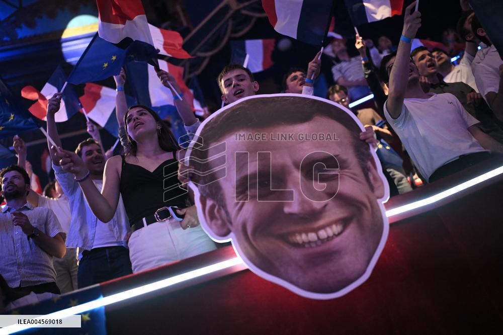 Emmanuel Macron At 10th Anniversary Of Jeunes Avec Macron - Paris