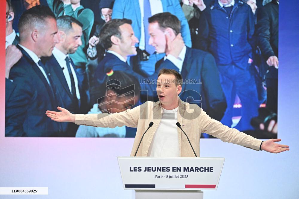 Emmanuel Macron At 10th Anniversary Of Jeunes Avec Macron - Paris