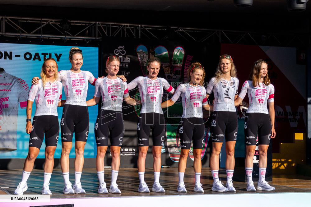 CICLISMO - Giro d'Italia - Giro d'Italia Women - Team Presentation