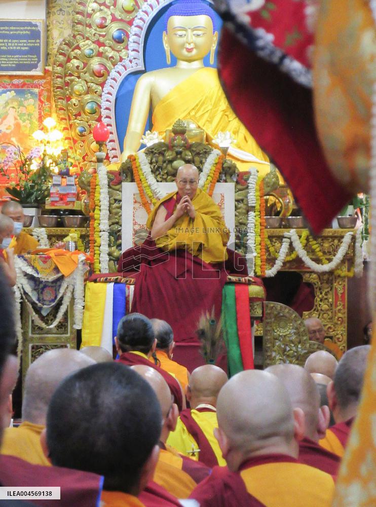 Ritual for Dalai Lama's long life