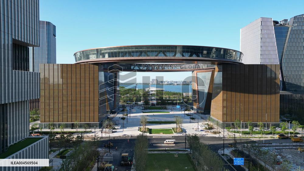 Giant Circular Building in Shanghai