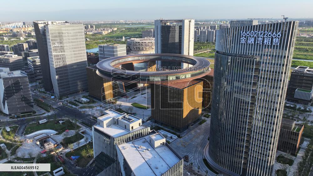 Giant Circular Building in Shanghai