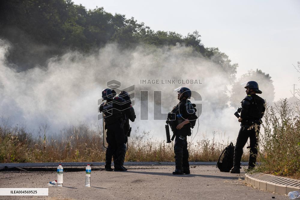 Demonstration Against Motorway Construction - Toulouse