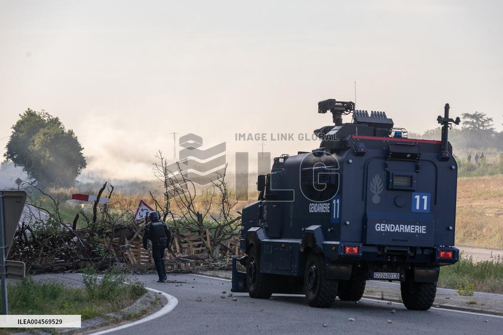 Demonstration Against Motorway Construction - Toulouse