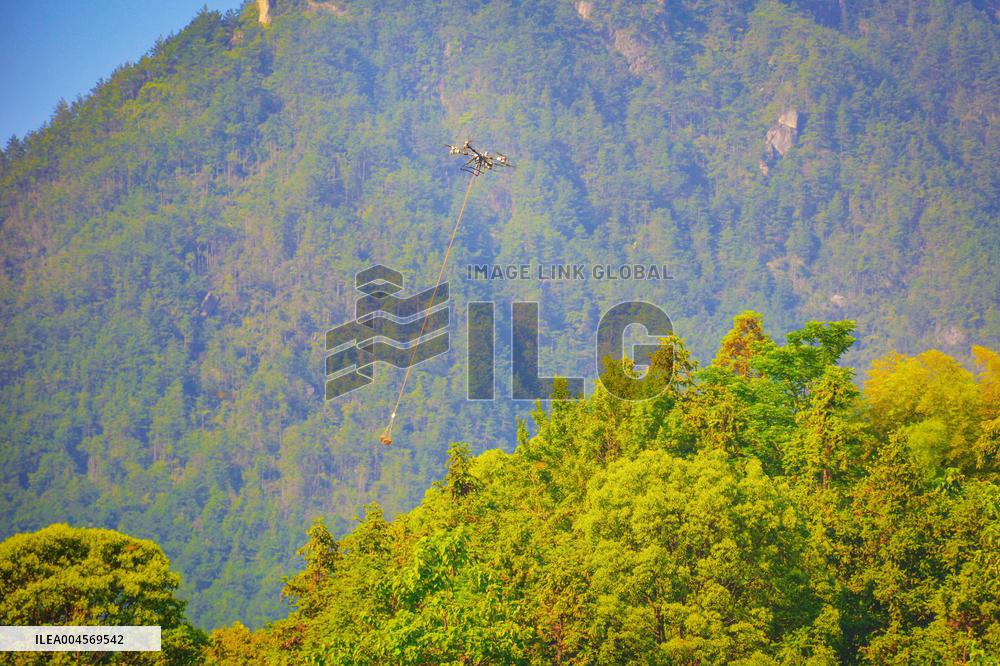 Drones Drive Rural Development in Anqing